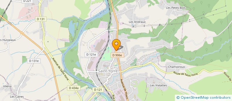 localisation de l'entreprise AUVERPOOL  SAINT-YORRE