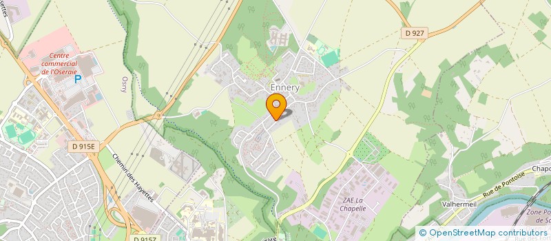 localisation de l'entreprise AUVERS MUSIQUE  ENNERY