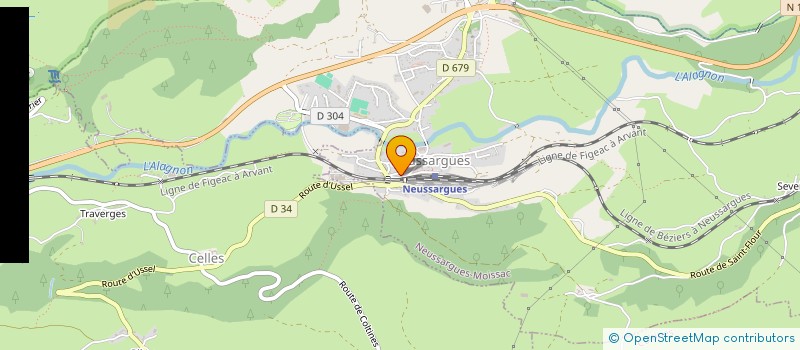 localisation de l'entreprise AUVERSAT à FERRIERES-SAINT-MARY