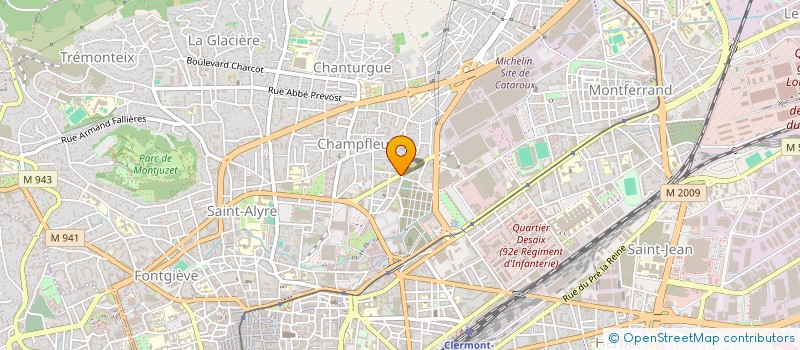 localisation de l'entreprise AUVERVIANDES DU MONTCINEYRE  CLERMONT-FERRAND