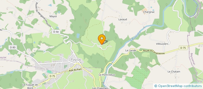 localisation de l'entreprise AUVEZERE-AVENIR  PAYZAC
