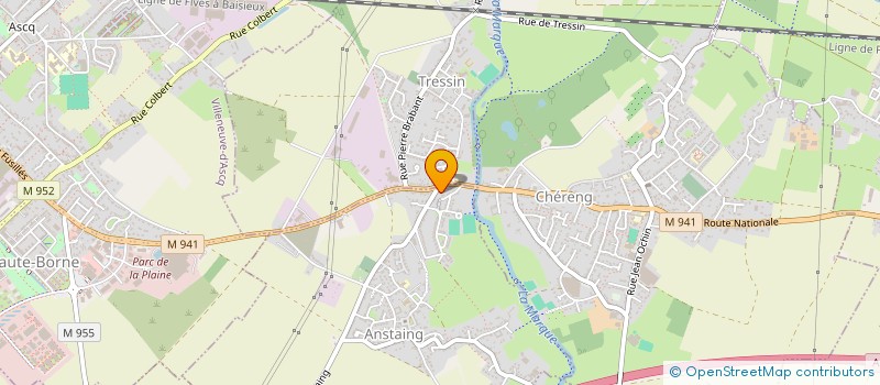 localisation de l'entreprise AUVIALOU  ANSTAING