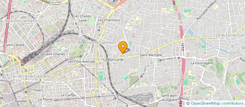 localisation de l'entreprise AUVICA à MARSEILLE