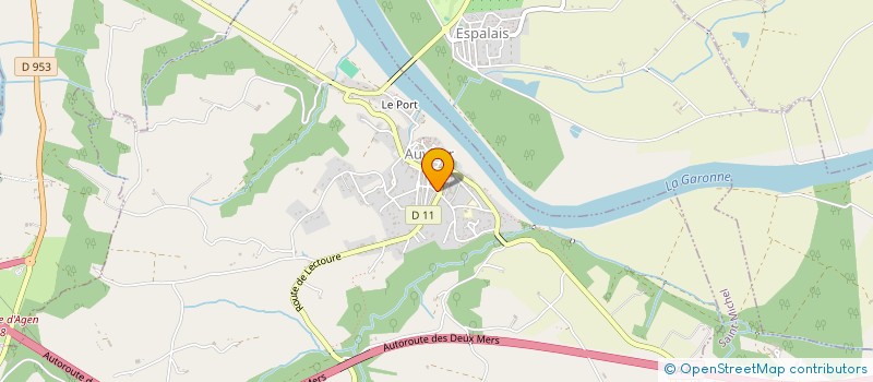 localisation de l'entreprise AUVILLAR EN MUSIQUE  AUVILLAR