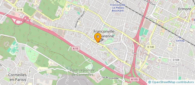 localisation de l'entreprise AUVISO EUROPE à FRANCONVILLE