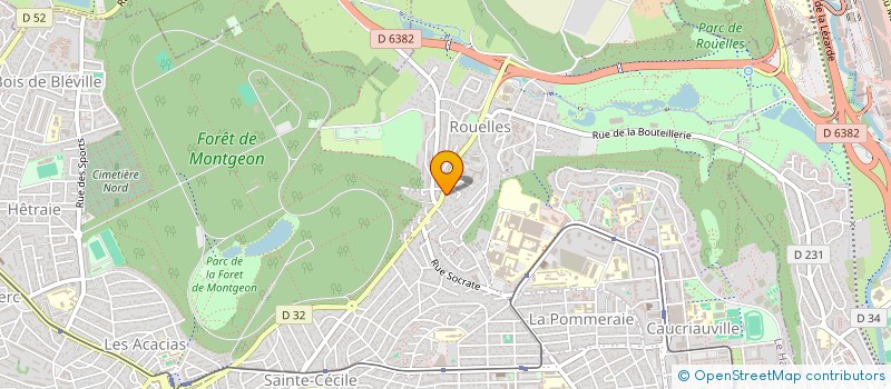 localisation de l'entreprise AUVRAY IMMOBILIER à LE HAVRE