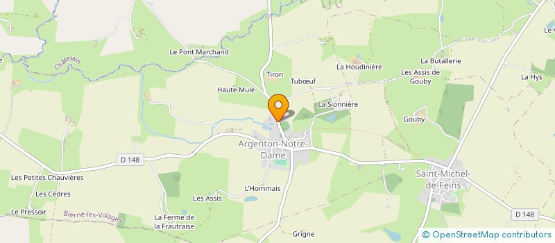 localisation de l'entreprise AUVRAY MARC à BIERNE-LES-VILLAGES