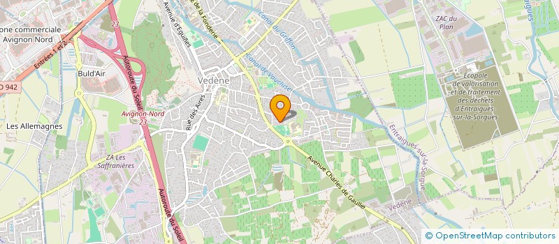 localisation de l'entreprise AUX 2 AS  VEDENE