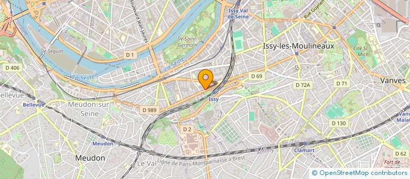 localisation de l'entreprise AUX 2 PATES à ISSY-LES-MOULINEAUX