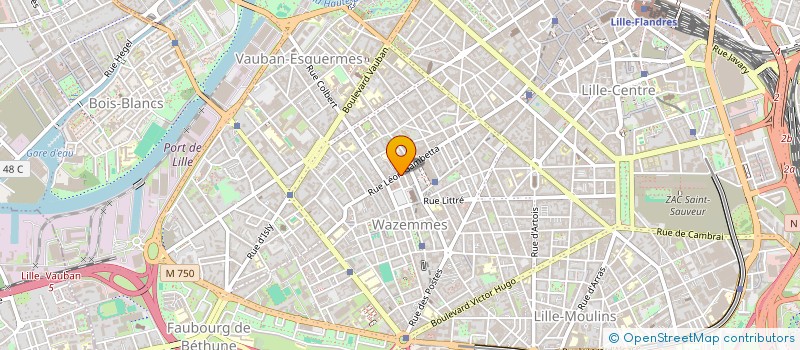 localisation de l'entreprise AUX 2 S à LILLE