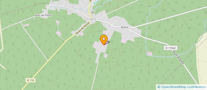 localisation de l'entreprise AUX 4 SAISONS  SAUGNAC-ET-MURET