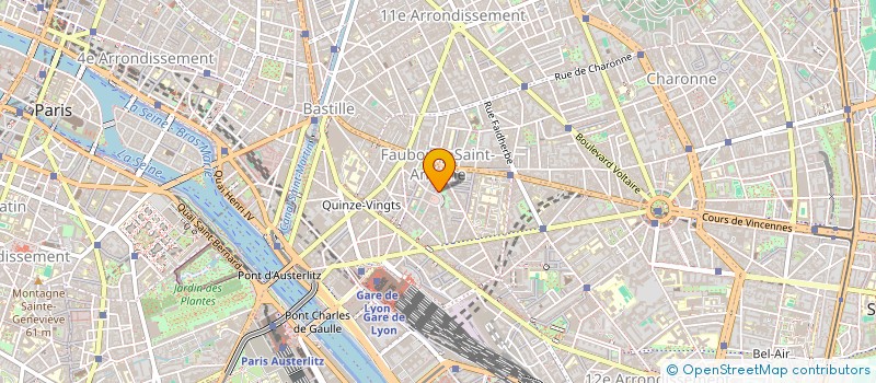 localisation de l'entreprise AUX 4 SAISONS D 'ALIGRE  GAGNY