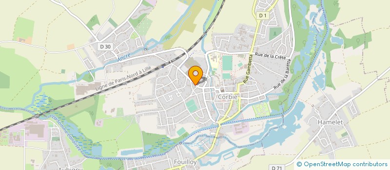 localisation de l'entreprise AUX 7 EPIS à VILLERS-BRETONNEUX