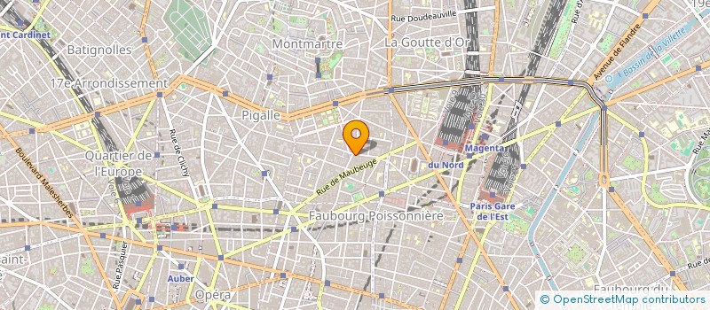 localisation de l'entreprise AUX 9 BLES D'OR  PARIS