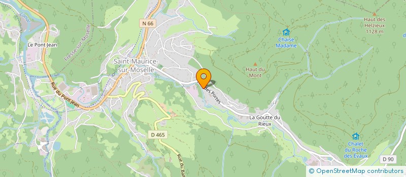 localisation de l'entreprise AUX ABORDS DU RUISSEAU  SAINT-MAURICE-SUR-MOSELLE