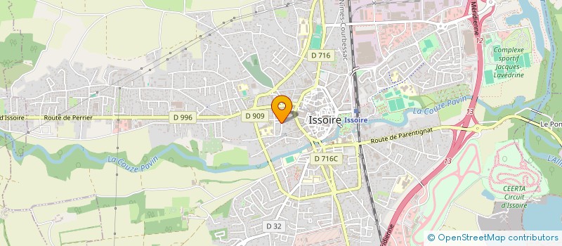 localisation de l'entreprise AUX ALENTOURS DE DEBUT JUILLET à ISSOIRE
