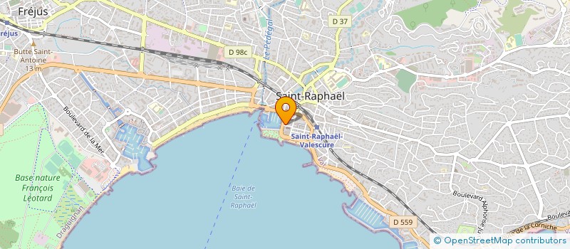 localisation de l'entreprise AUX AMBASSADEURS à SAINT-RAPHAEL