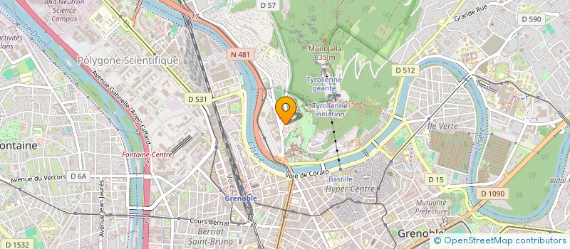 localisation de l'entreprise AUX AMES, ETC. à GRENOBLE