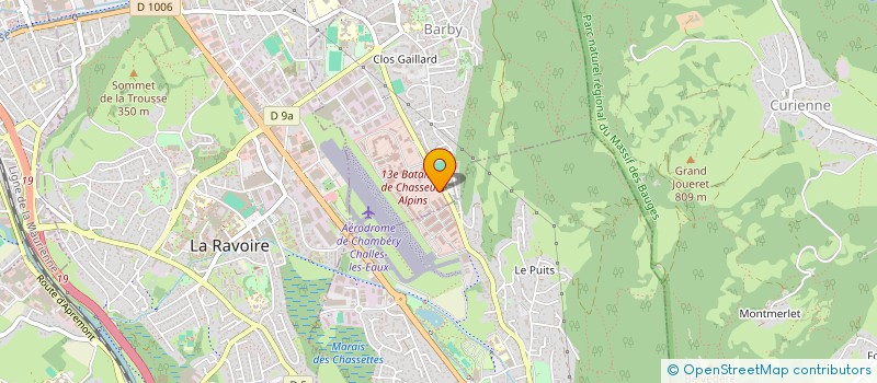 localisation de l'entreprise AUX AMIS DE LA 4  SAINT-ALBAN-LEYSSE