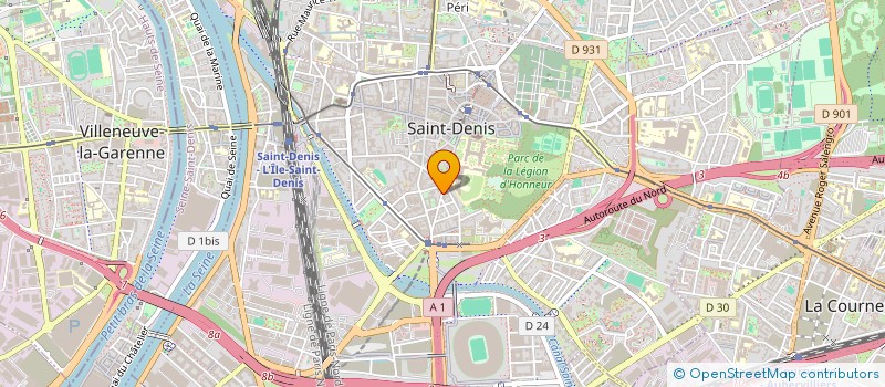 localisation de l'entreprise AUX AMIS FIDELES à SAINT-DENIS