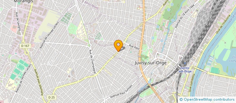 localisation de l'entreprise AUX AMIS GOURMANDS à SAVIGNY-SUR-ORGE