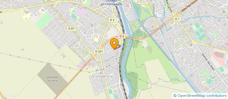 localisation de l'entreprise AUX AMIS PLONGEURS  CHALONS-EN-CHAMPAGNE