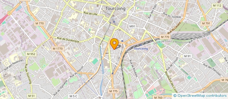 localisation de l'entreprise AUX ARBRES CITOYENS  TOURCOING