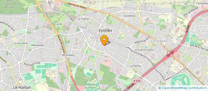 localisation de l'entreprise AUX ARBRES CITOYENS ! BORDEAUX NORD OUEST à EYSINES