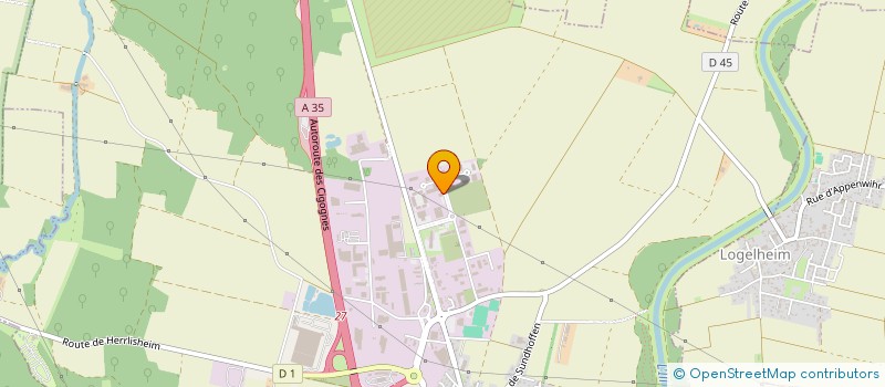 localisation de l'entreprise AUX ARMES DE FRANCE  SAINTE-CROIX-EN-PLAINE