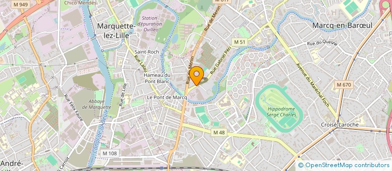 localisation de l'entreprise AUX ARTISTES à LILLE