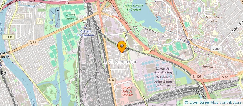 localisation de l'entreprise AUX ARTS  VALENTON