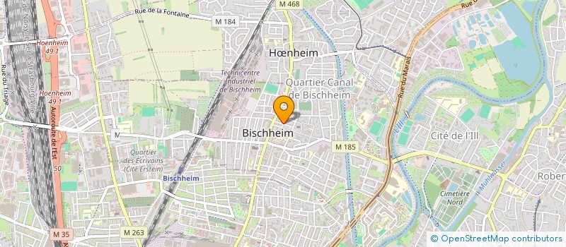 localisation de l'entreprise AUX ARTS ET CAETERA  BISCHHEIM