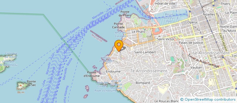 localisation de l'entreprise AUX AUFFES à MARSEILLE
