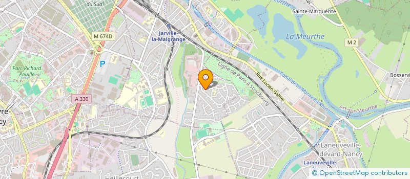 localisation de l'entreprise AUX BALCONS DES XETTES  JARVILLE-LA-MALGRANGE