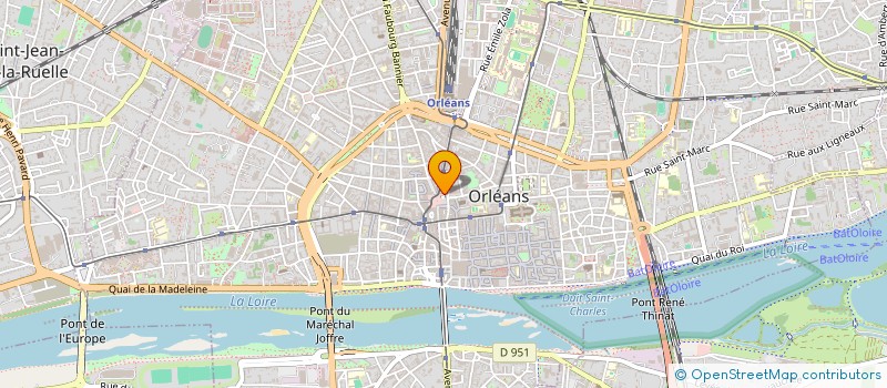 localisation de l'entreprise AUX BARREZIENS à ORLEANS