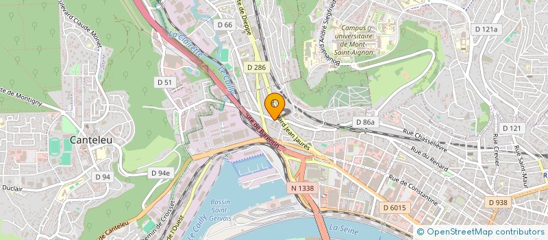 localisation de l'entreprise AUX BARRIERES DU HAVRE à ROUEN