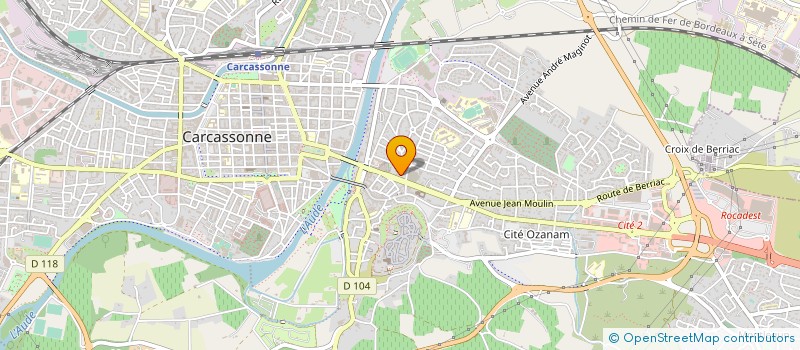 localisation de l'entreprise AUX BELLES DEMEURES à CARCASSONNE