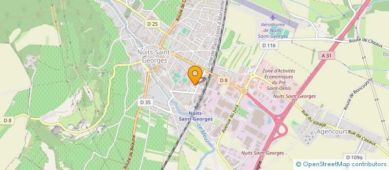 localisation de l'entreprise AUX BELLES PLANTES  PREMEAUX-PRISSEY