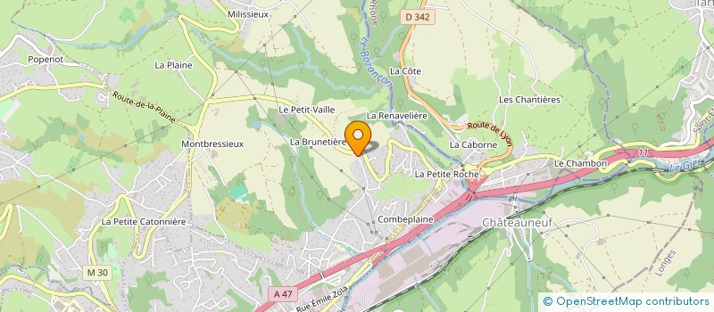 localisation de l'entreprise AUX BONNES SAVEURS à SAINT-JOSEPH