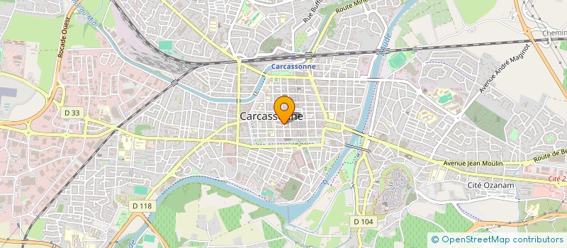 localisation de l'entreprise AUX BONNES VOLAILLES à CARCASSONNE
