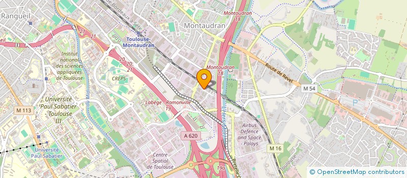 localisation de l'entreprise AUX BONS LOUEURS à TOULOUSE