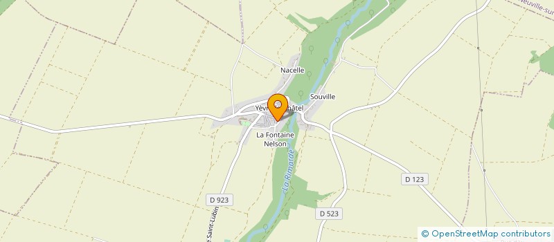 localisation de l'entreprise AUX BONS VIVRES à YEVRE-LA-VILLE