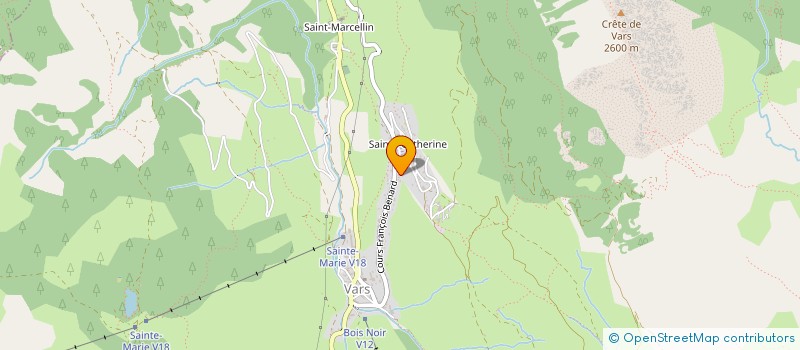 localisation de l'entreprise AUX BONS VOISINS  VARS