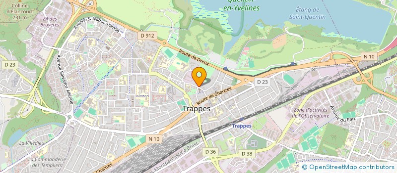 localisation de l'entreprise AUX BOULISTES  TRAPPES