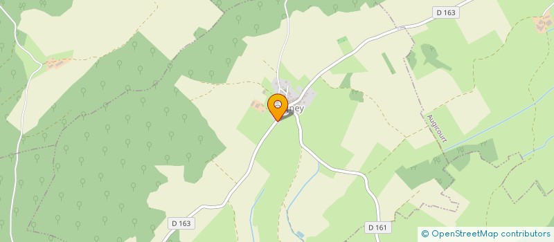 localisation de l'entreprise AUX BREUVAGES DU CAMBROUSSARD  OIGNEY