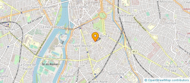 localisation de l'entreprise AUX BRIQUES ROUGES à TOULOUSE