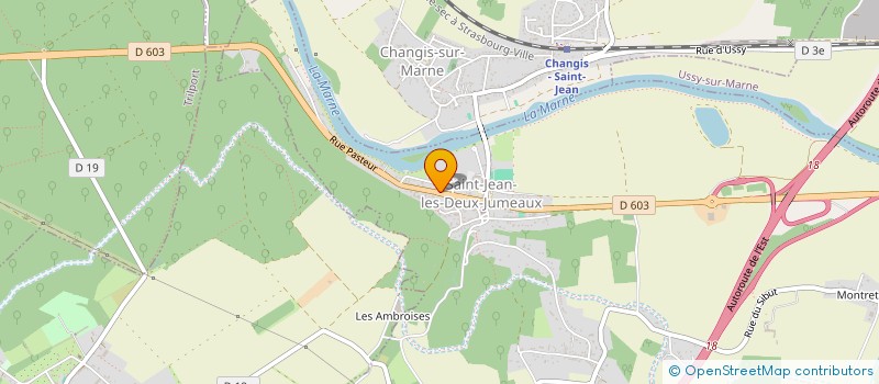 localisation de l'entreprise AUX BURGERS BRAISES  SAINT-JEAN-LES-DEUX-JUMEAUX