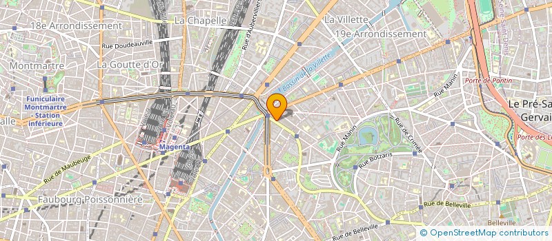 localisation de l'entreprise AUX CAMELIAS  PARIS