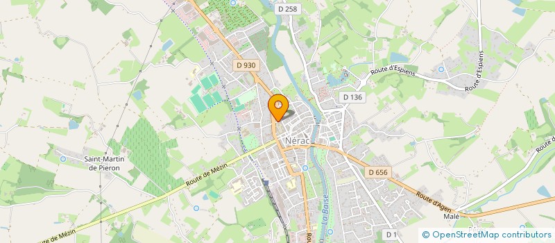 localisation de l'entreprise AUX CARRES D'ALBRET  NERAC