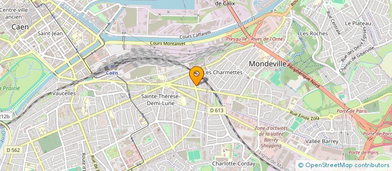 localisation de l'entreprise AUX CASSEROLES QUI CHANTENT à CAEN
